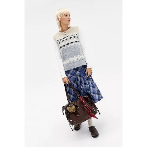 UOFairisle 针织背心