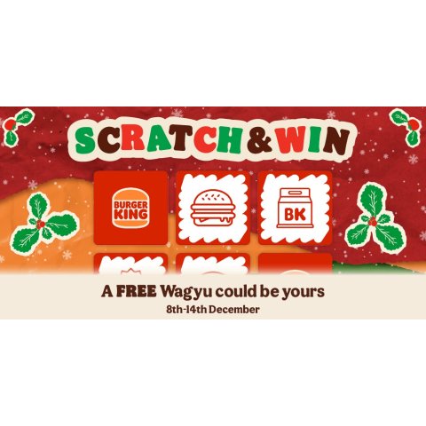 Burger King 刮刮乐活动