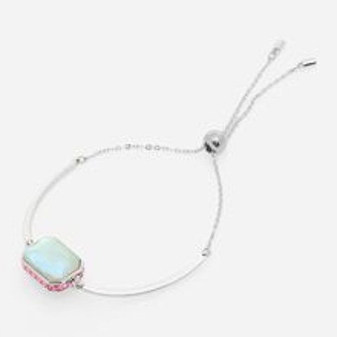 Chroma 水晶手链 银色