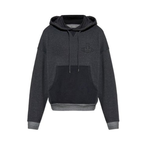 Logo 抽绳连帽卫衣