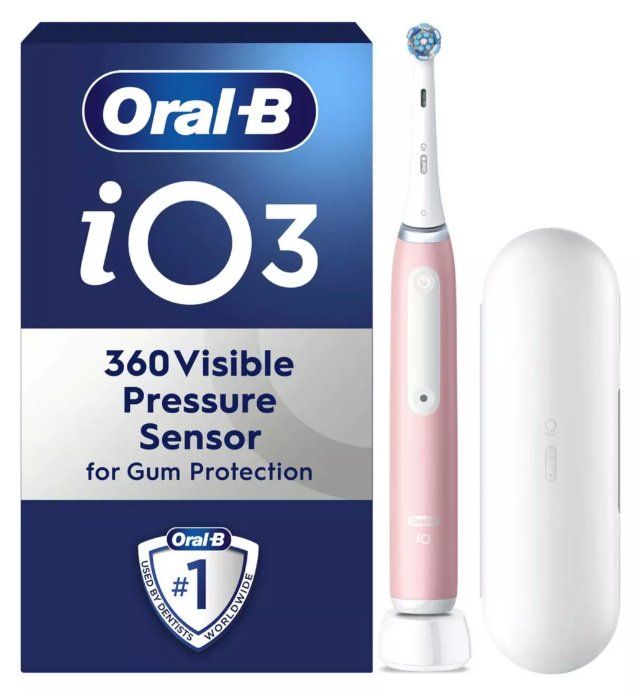Coral Blue iO3 电动牙刷 粉色