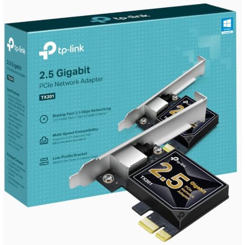 TP-Link TX201 2.5G PCIe网卡