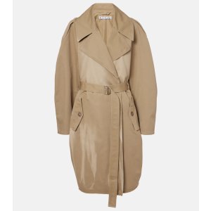 Acne Studios 纯棉斜纹风衣外套