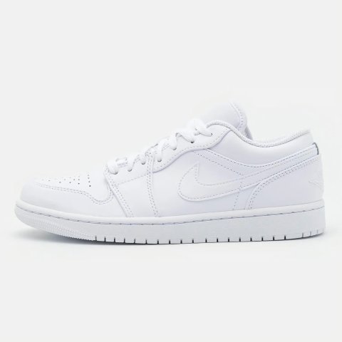 Nike Air Jordan 1 Low 男士白色运动鞋