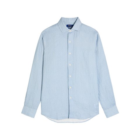 Polo Ralph LaurenPolo Ralph Lauren 亚麻提花衬衫