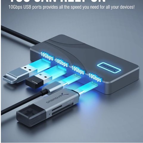 HB-TG5P USB-C拓展坞 4K 4口