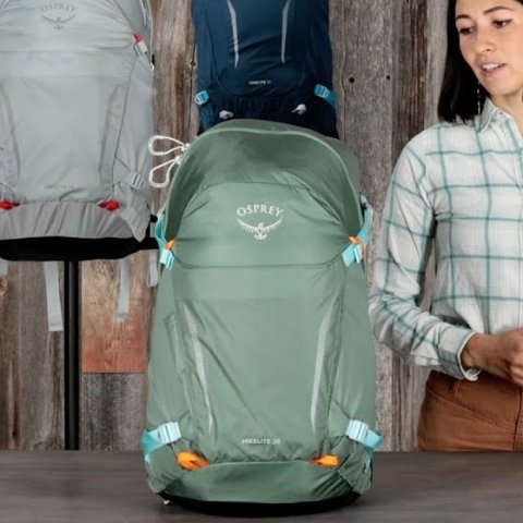 不闷热！Osprey Hikelite 18 骇客背包