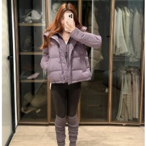 lululemon温柔星黛露紫Wunder Puff 女士羽绒夹克 600蓬