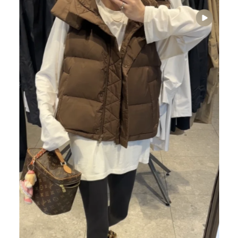 lululemon码多！@涛涛在加拿大Wunder Puff 苦咖啡马甲 600蓬松度 