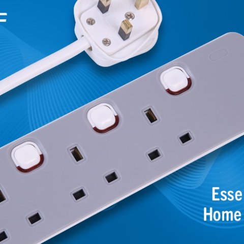 独立开关插排 2米