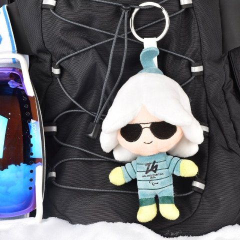 米兰冬奥会 毛绒钥匙扣