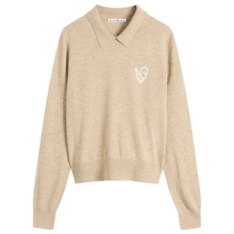 Acne Studios Klastron 羊毛毛衣 米色