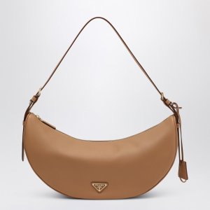 Prada Demi-Lune 大号肩包 自然色