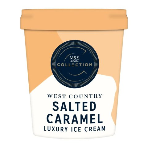 M&S West Country焦糖冰淇淋