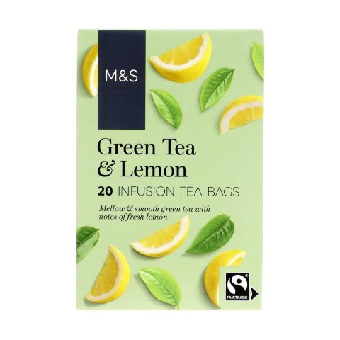 m&s绿茶柠檬茶包