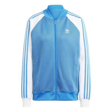 adidas 女款蓝色外套