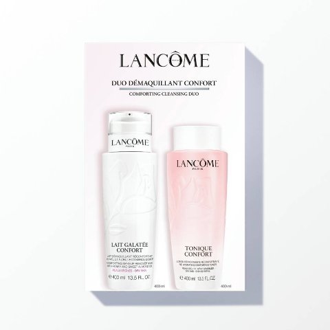 Lancome比买1送1还低！400ml粉水单买£55！粉水+卸妆乳 2x400ml