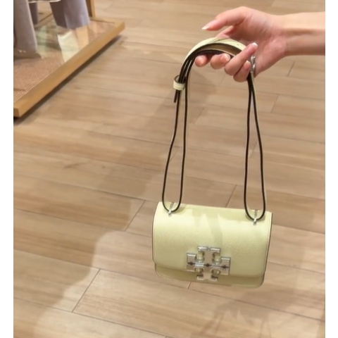 Tory Burch非常爱马仕！！TORY BURCH 单肩包 粉黄
