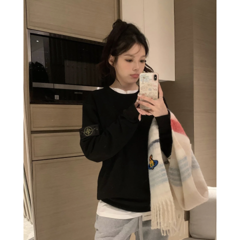 徽章套头衫 大童款