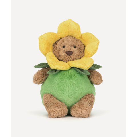 JellycatBartholomew Bear 毛绒玩具 黄色
