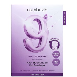 Numbuzin No.9 全脸提拉面膜 4片