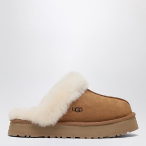 UGG Disquette 羊毛拖鞋 栗色