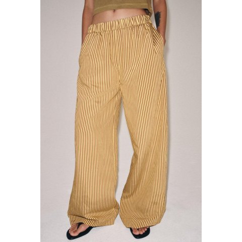 ZaraZW COLLECTION 条纹阔腿裤