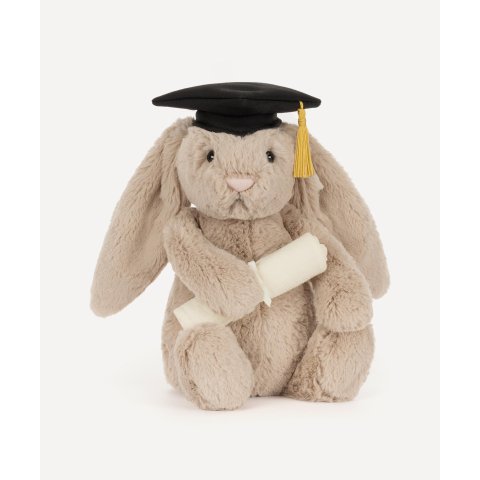 JellycatBashful Bunny 毕业装毛绒玩具