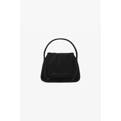 Alexander Wang Ryan 罗纹小包 黑色