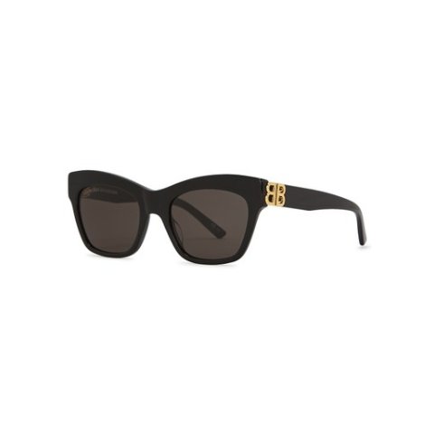 BalenciagaBALENCIAGA Clack 猫眼墨镜 黑色
