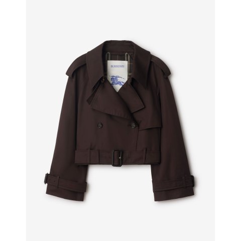 BurberryGabardine 修身短款风衣