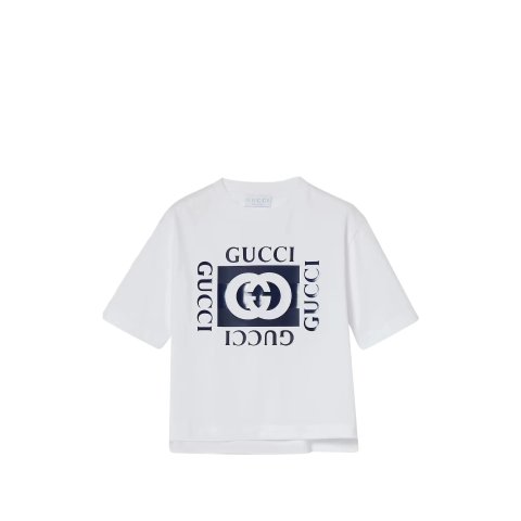 GucciLogo印花T恤 大童