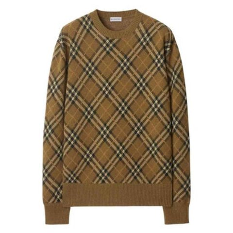 Burberry羊毛马海毛混纺卫衣
