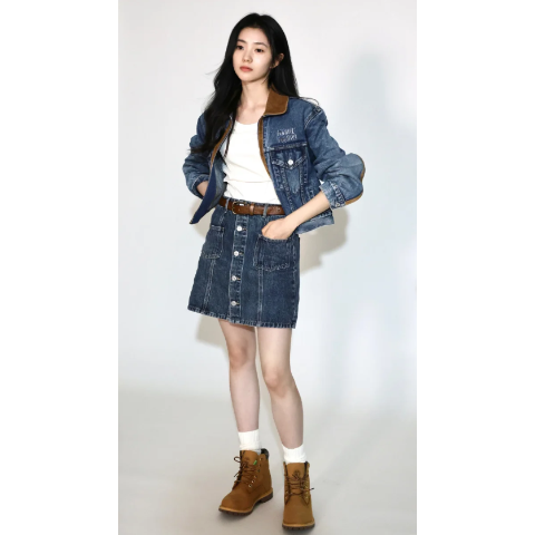 Timberland刘浩存同款Timberland 6英寸防水靴 米色