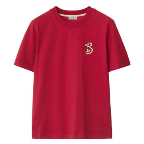 BurberryB Snake 棉质T恤