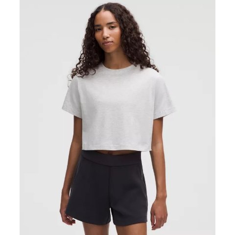 Lululemon All Yours 有机棉短款T恤