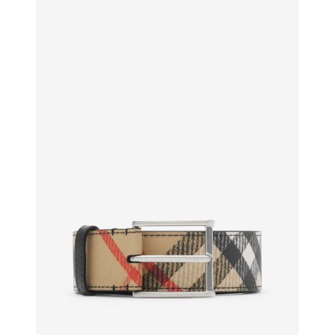 BurberryCheck 格纹腰带