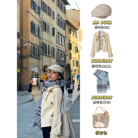 BurberryIsabella 棉质风衣外套