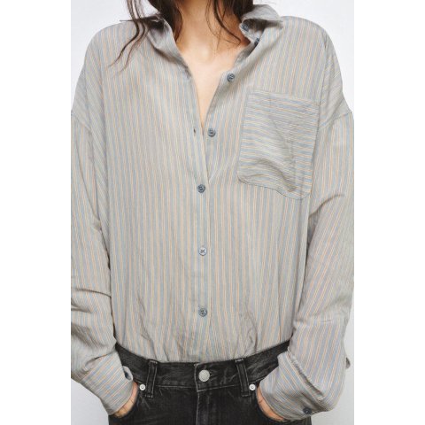ZaraZW COLLECTION 条纹衬衫