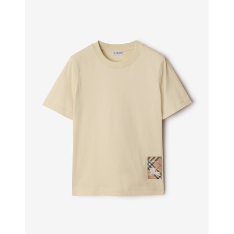 BurberryCheck Label 棉质T恤