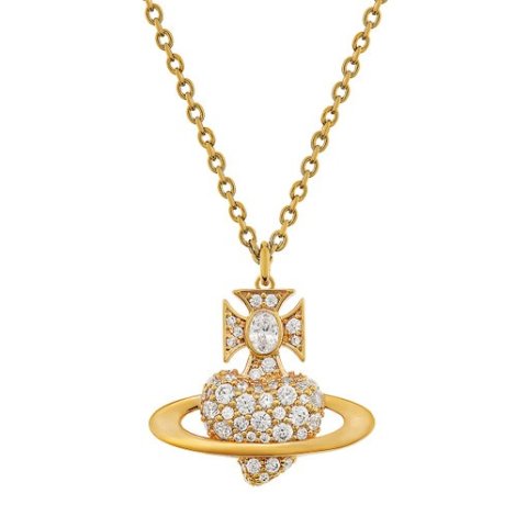 Vivienne Westwood Agnatha 项链 钻饰