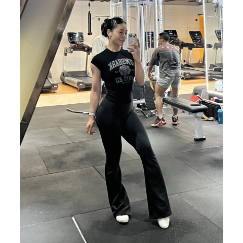 Gymshark@UnaVital Soft 喇叭裤