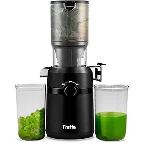 Fretta 冷压榨汁机 1.0L 黑色