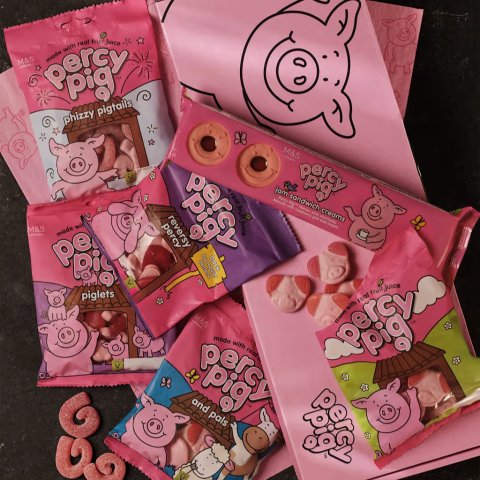 m&s玛莎猪零食礼盒