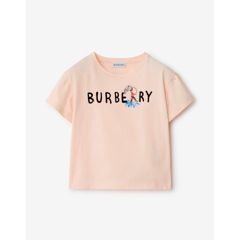 Burberry14Y有！成人可穿London Guard 棉质T恤