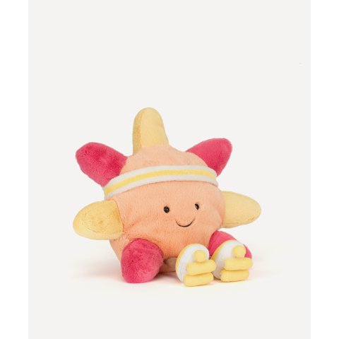 JellycatAmuesables 溜冰太阳软玩具