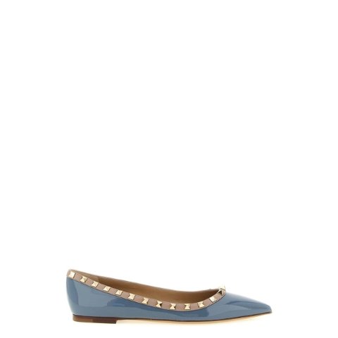 Valentino GaravaniValentino Garavani Rockstud 芭蕾平底鞋