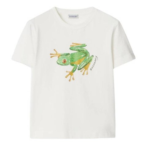 BurberryEmbellished Frog 女士T恤 XXS码