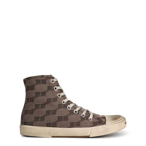 BalenciagaParis 高帮板鞋 黑色