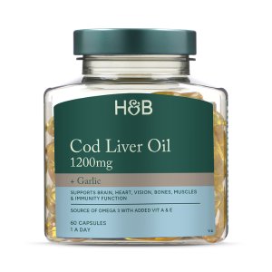 鳕鱼肝油大蒜胶囊 60粒
